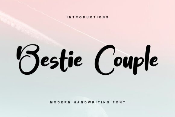 Bestie Couple: A Playful Display Font That Delivers Joy—Not Just Quirk