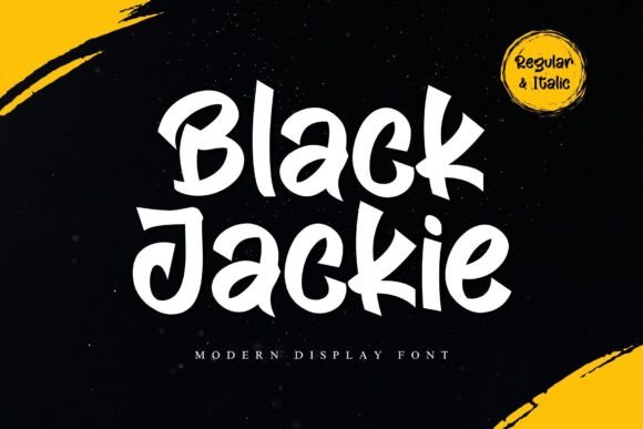 Black Jackie: A Bold Display Font for Scroll-Stopping Marketing