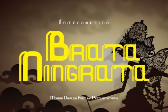 Brata Ningrata: A Display Font That Makes Your Brand Feel Thoughtful