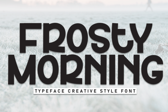 Frosty Morning: A Handwritten Display Font That Feels Like Home