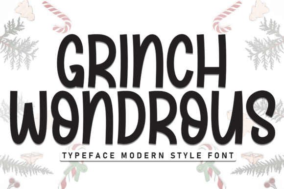 Grinch Wondrous: A Friendly Handwritten Display Font for Small Businesses
