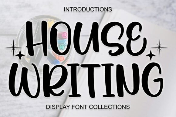 House Writing: A Display Font That Elevates Brand Voice