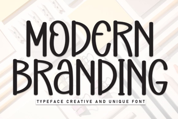 Modern Branding: A Handwritten Display Font That Feels Like a Warm Welcome