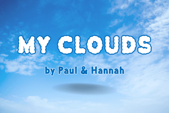 My Clouds Font: A Friendly, Flexible Display Typeface for Small Businesses
