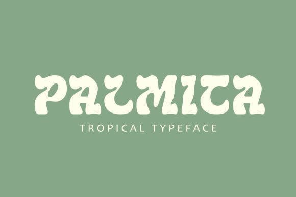 Palmica: A Tropical Display Font That Works in Real Campaigns