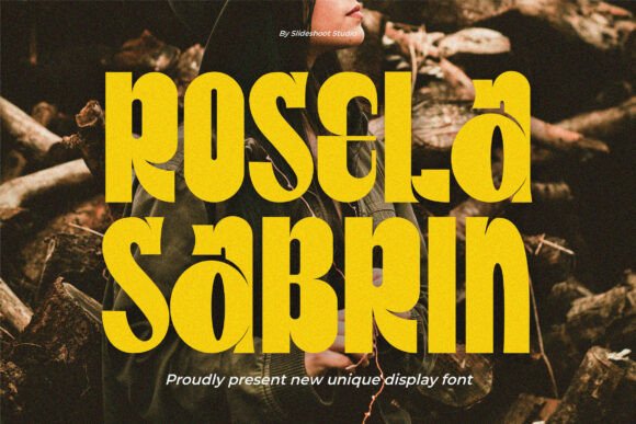 Rosela Sabrin: A Modern Display Font That Elevates Digital Branding