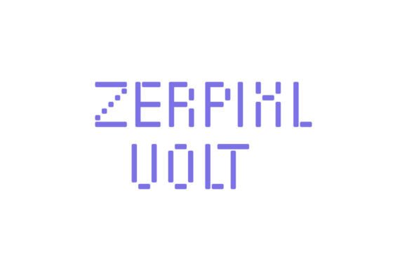 Zerpixl Volt: A Display Font That Anchors Your Voice